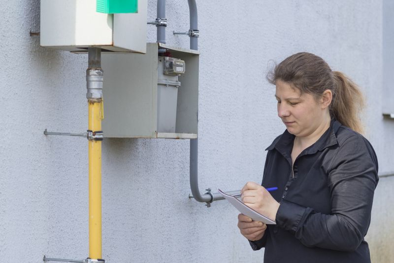 Gas Meter and Regulator